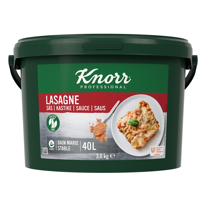 Knorr Lasagnesauce 3,6 kg / 40 l - 
